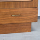 VINTAGE VITRINE Teak Highboard Glasschrank Bücherschrank 60er Mid Century Retro