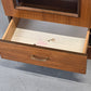 VINTAGE VITRINE Teak Highboard Glasschrank Bücherschrank 60er Mid Century Retro