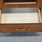 VINTAGE VITRINE Teak Highboard Glasschrank Bücherschrank 60er Mid Century Retro