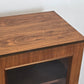 VINTAGE VITRINE Teak Highboard Glasschrank Bücherschrank 60er Mid Century Retro