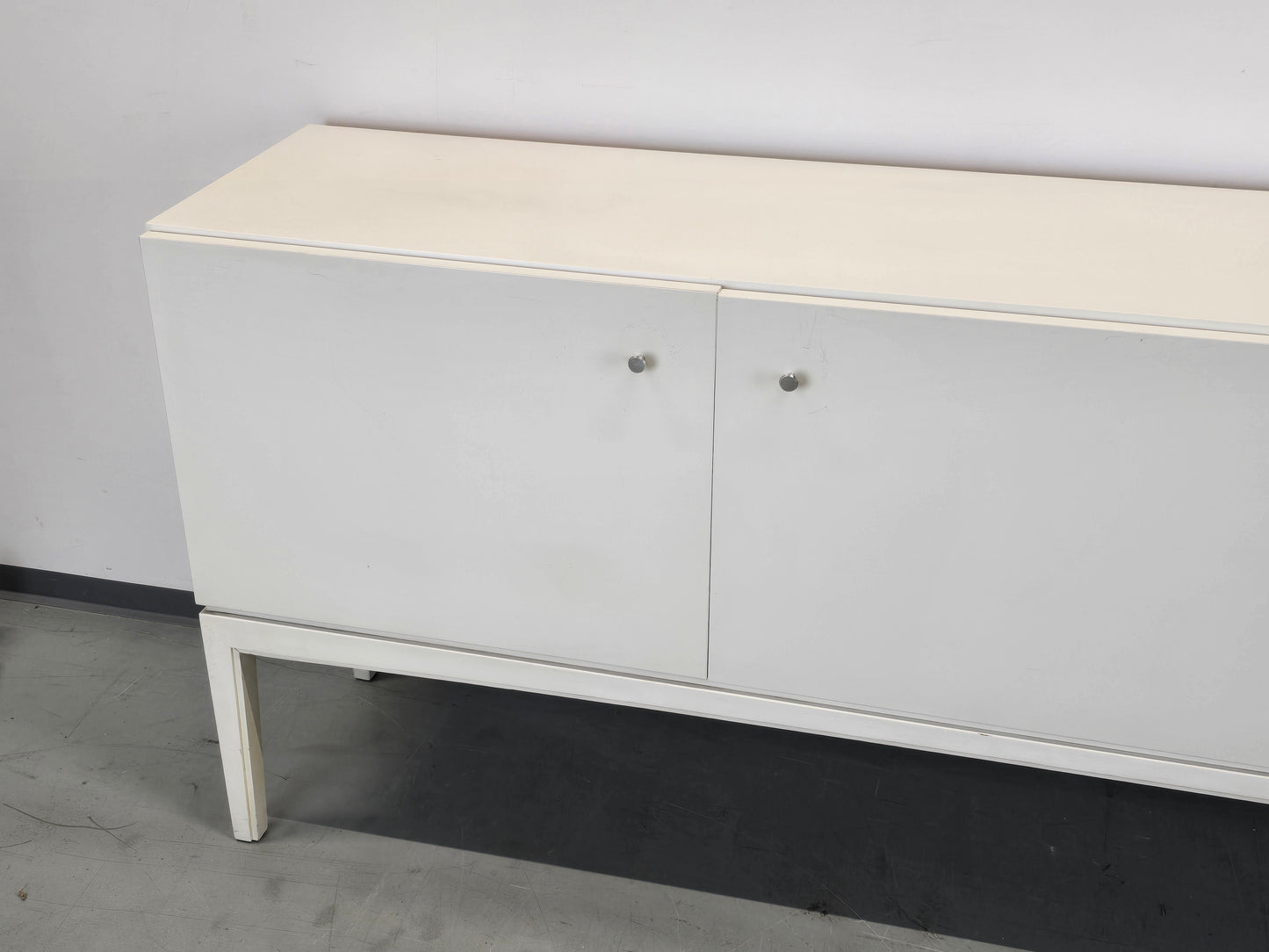 PALETTE SIDEBOARD Vintage Kommode Weiß 70er Jahre Mid Century Highboard