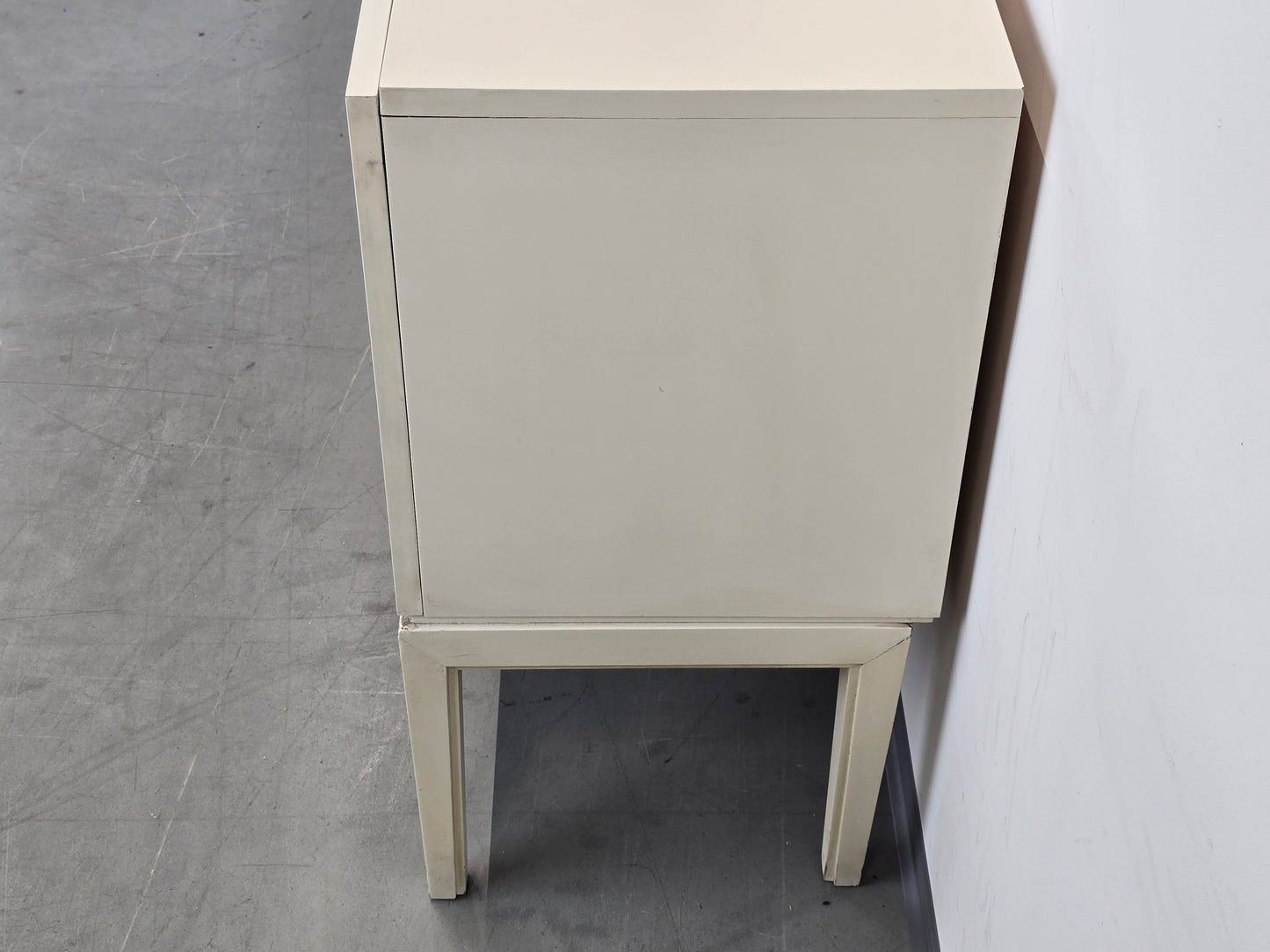 PALETTE SIDEBOARD Vintage Kommode Weiß 70er Jahre Mid Century Highboard