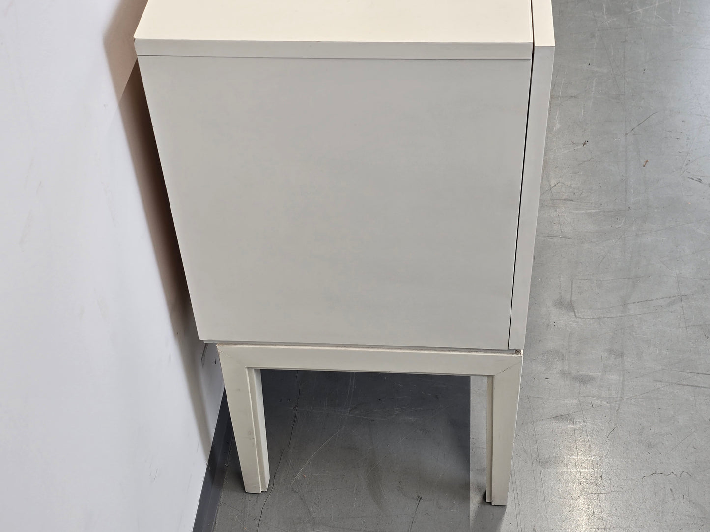 PALETTE SIDEBOARD Vintage Kommode Weiß 70er Jahre Mid Century Highboard