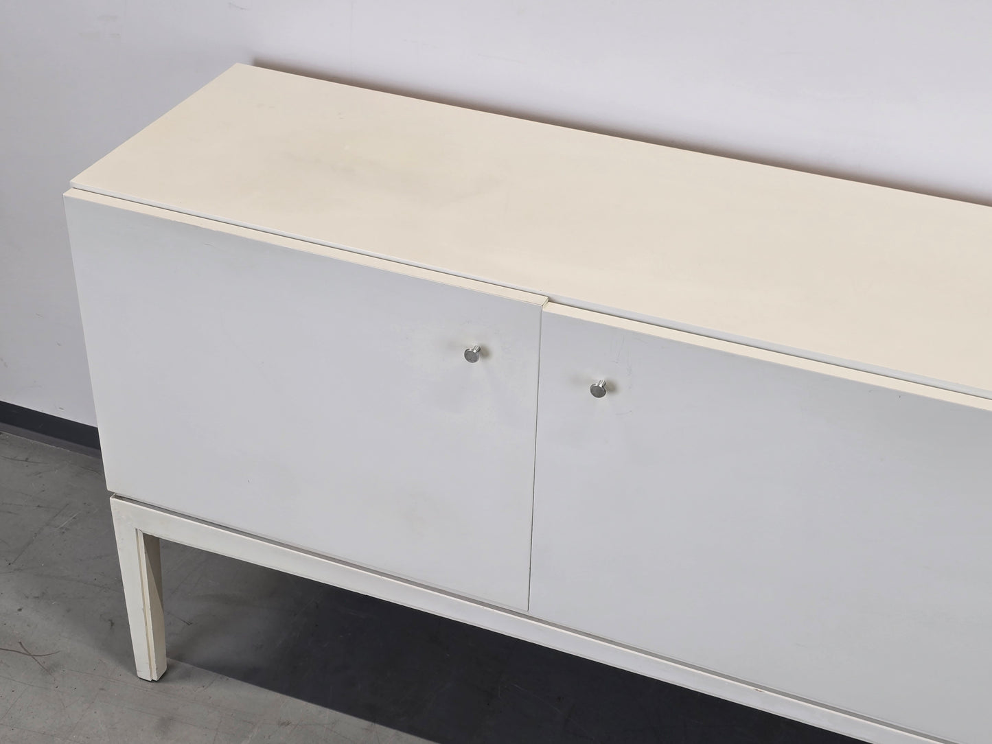 PALETTE SIDEBOARD Vintage Kommode Weiß 70er Jahre Mid Century Highboard