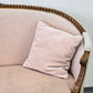 ANTIKES SOFA Rokoko Louis Seize Samt Rosa Couch Vintage Shabby Chic Barock