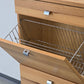 WILDBUCHE SCHUHSCHRANK Kommode Holz Schuhkipper Flur Design