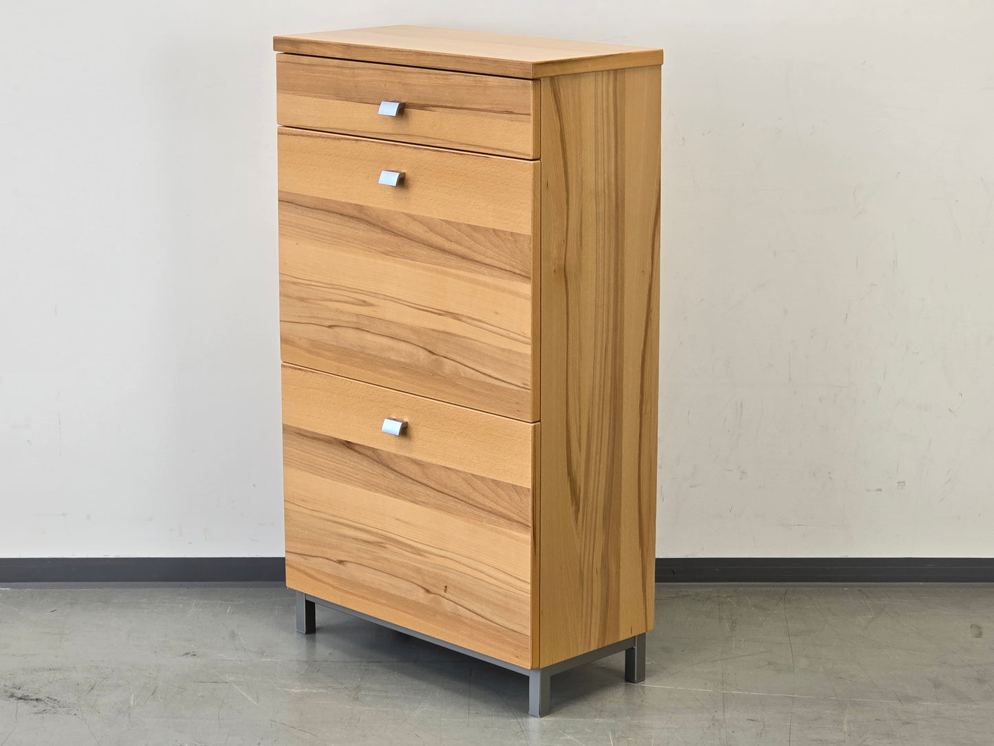 WILDBUCHE SCHUHSCHRANK Kommode Holz Schuhkipper Flur Design