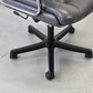 CHEF SESSEL Stuhl Schreibtisch Vintage Leder Bürostuhl Schwarz Italien Design 90er