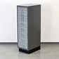 BISLEY SCHUBALDEN SCHRANK Metall Industrial Design Kommode Beistellschrank Grau