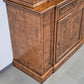 ANTIKER VITRINENSSCHRANK Bücherschrank Schrank Massivholz Vintage Wurzelholz Optik