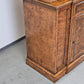 ANTIKER VITRINENSSCHRANK Bücherschrank Schrank Massivholz Vintage Wurzelholz Optik