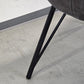 ESSZIMMERSTÜHLE POLSTERSTUHL Grau Industrial Design Vintage Leder-Optik 4