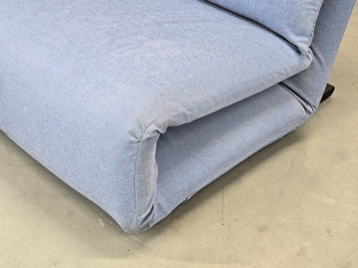 TATTOMI SESSEL Schlafsessel Mobilia Collection Design Gästebett Blau Modern