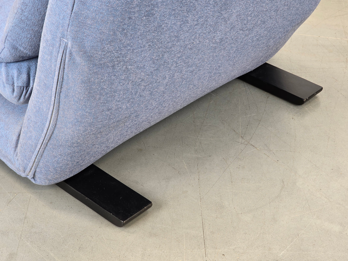 TATTOMI SESSEL Schlafsessel Mobilia Collection Design Gästebett Blau Modern