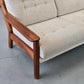 JUUL KRISTENSEN danish design Teak Sofa Glostrup Mid Century Vintage 60er 3-Sitzer