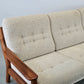 JUUL KRISTENSEN danish design Teak Sofa Glostrup Mid Century Vintage 60er 3-Sitzer