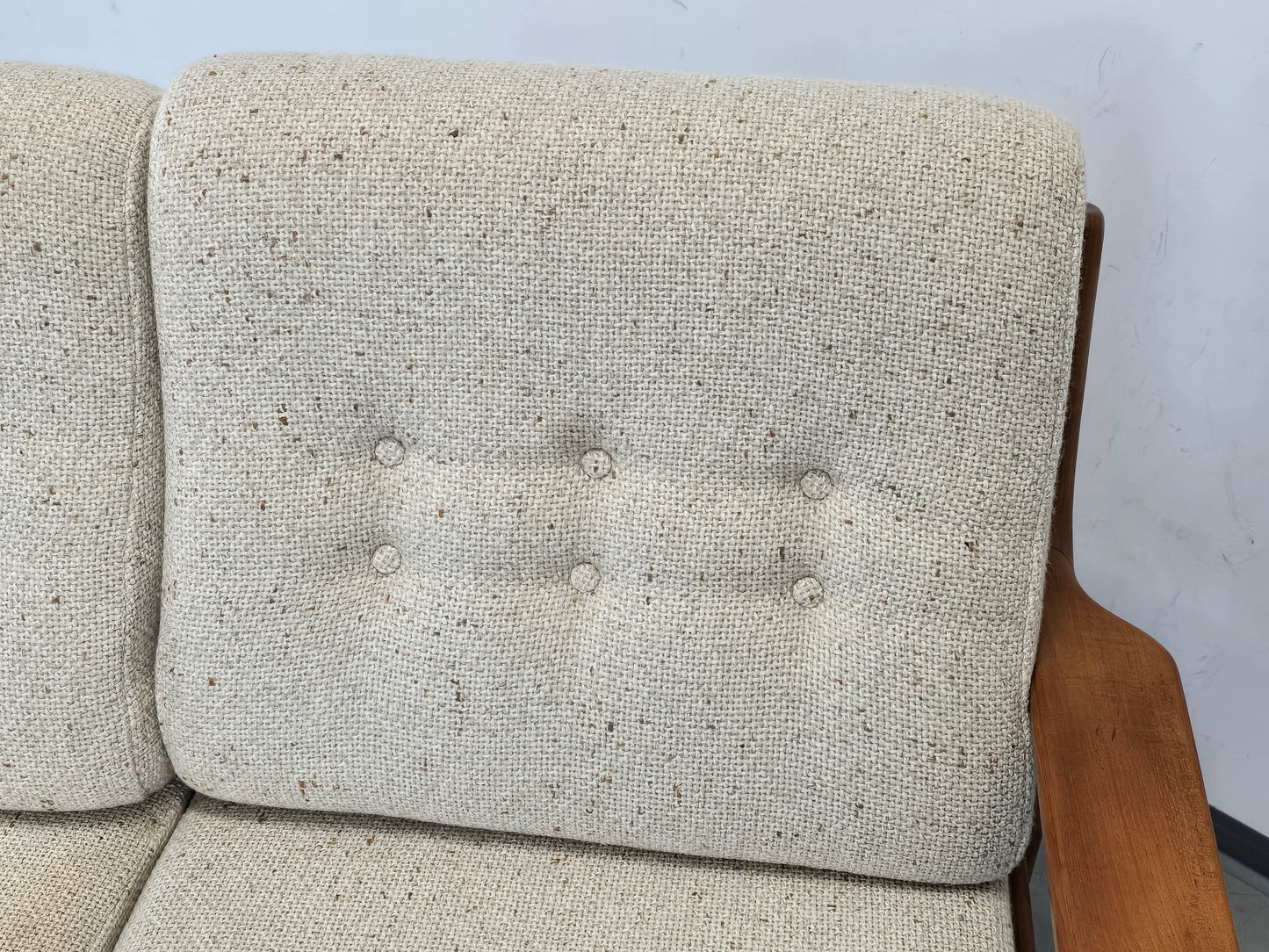 JUUL KRISTENSEN danish design Teak Sofa Glostrup Mid Century Vintage 60er 3-Sitzer