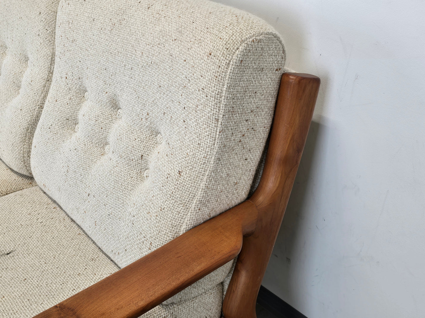 JUUL KRISTENSEN danish design Teak Sofa Glostrup Mid Century Vintage 60er 3-Sitzer