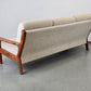 JUUL KRISTENSEN danish design Teak Sofa Glostrup Mid Century Vintage 60er 3-Sitzer