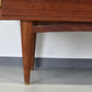 TEAK HIGHBOARD Vintage Vitrine Mid Century Schrank Roland 60er Dänisch Design