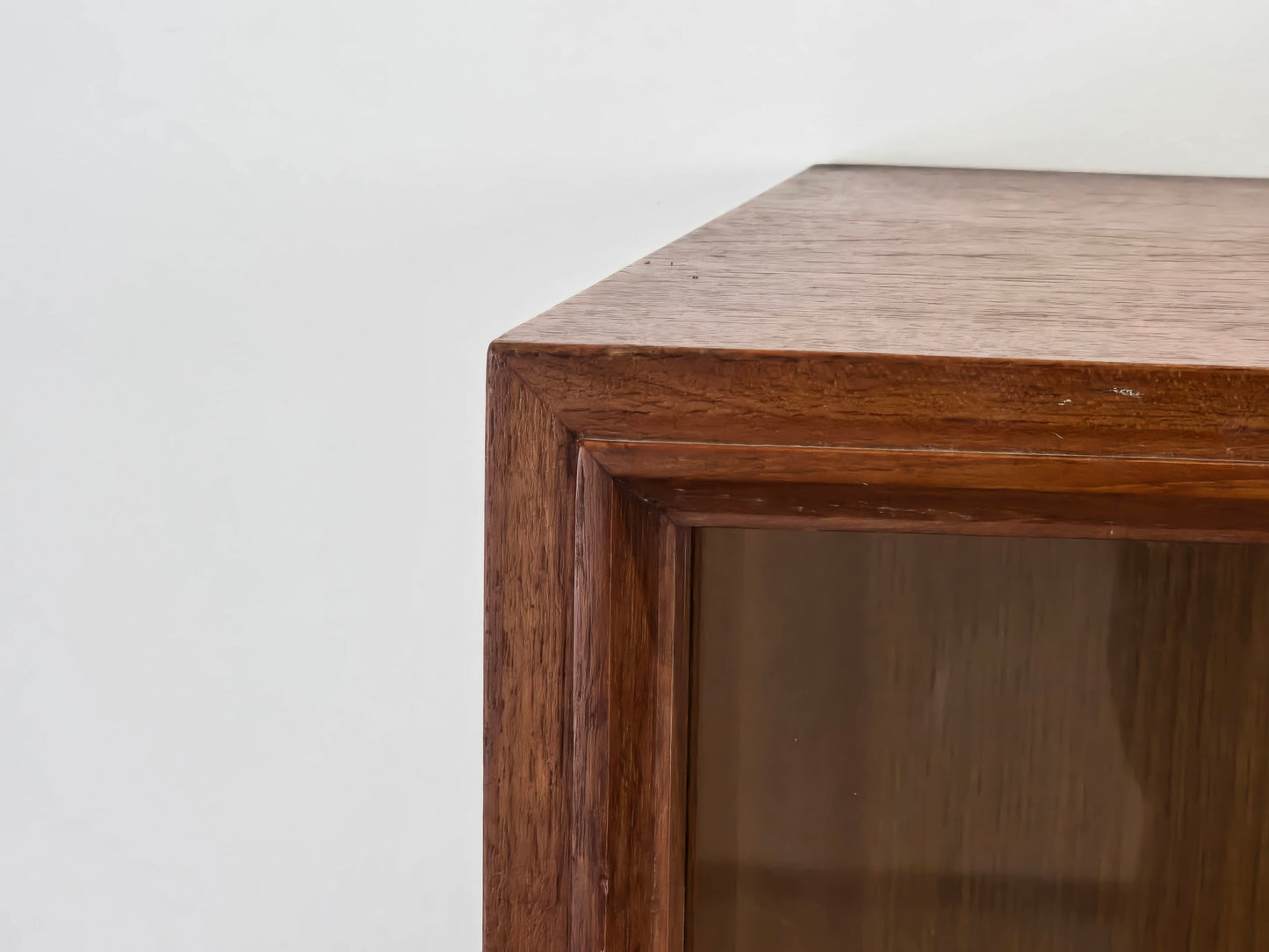 TEAK HIGHBOARD Vintage Vitrine Mid Century Schrank Roland 60er Dänisch Design