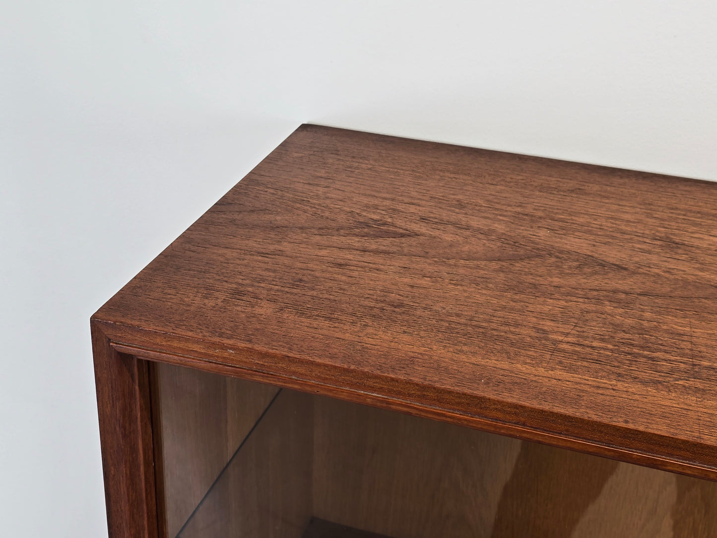 TEAK HIGHBOARD Vintage Vitrine Mid Century Schrank Roland 60er Dänisch Design