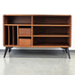 TEAK SIDEBOARD Hifi Kommode Mid Century Vintage Salin Nyborg Dänisch Design 60er