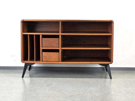 TEAK SIDEBOARD Hifi Kommode Mid Century Vintage Salin Nyborg Dänisch Design 60er