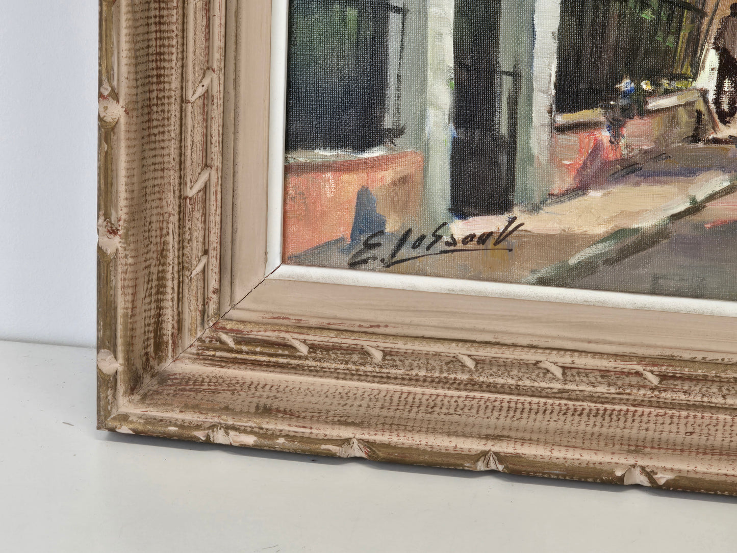 EJNER LARSEN Ölgemälde Paris Montmartre Sacré-Cœur Impressionismus Stadt Bild