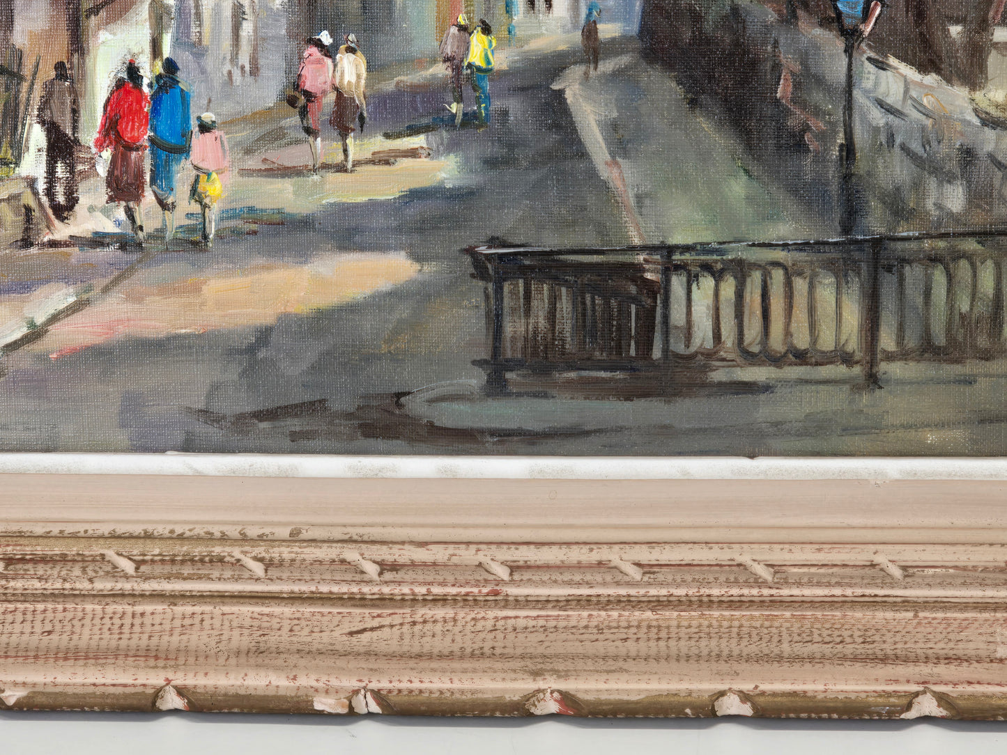 EJNER LARSEN Ölgemälde Paris Montmartre Sacré-Cœur Impressionismus Stadt Bild