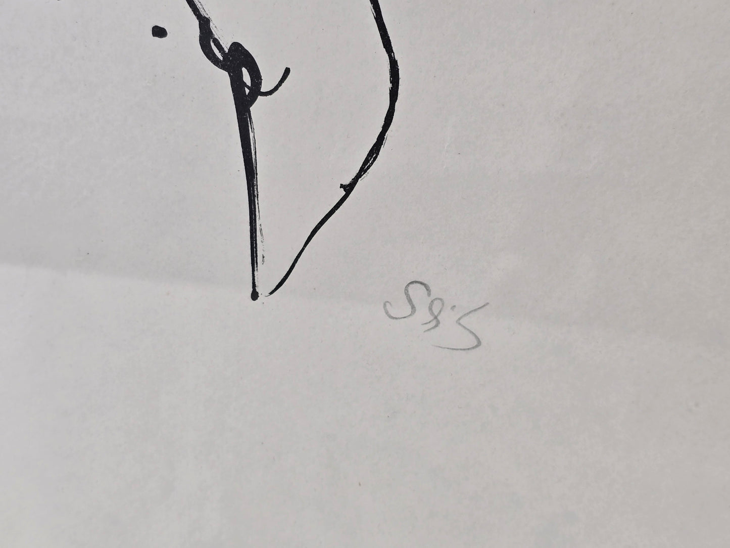 GUSTAV SEITZ Akt Grafik Handsigniert Lithografie Sammlerstück Kunst Vintage