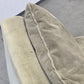 MUSTERRING SESSEL Vintage Sofa Modul Lounge Samt Retro 70er Jahre Beige Sand