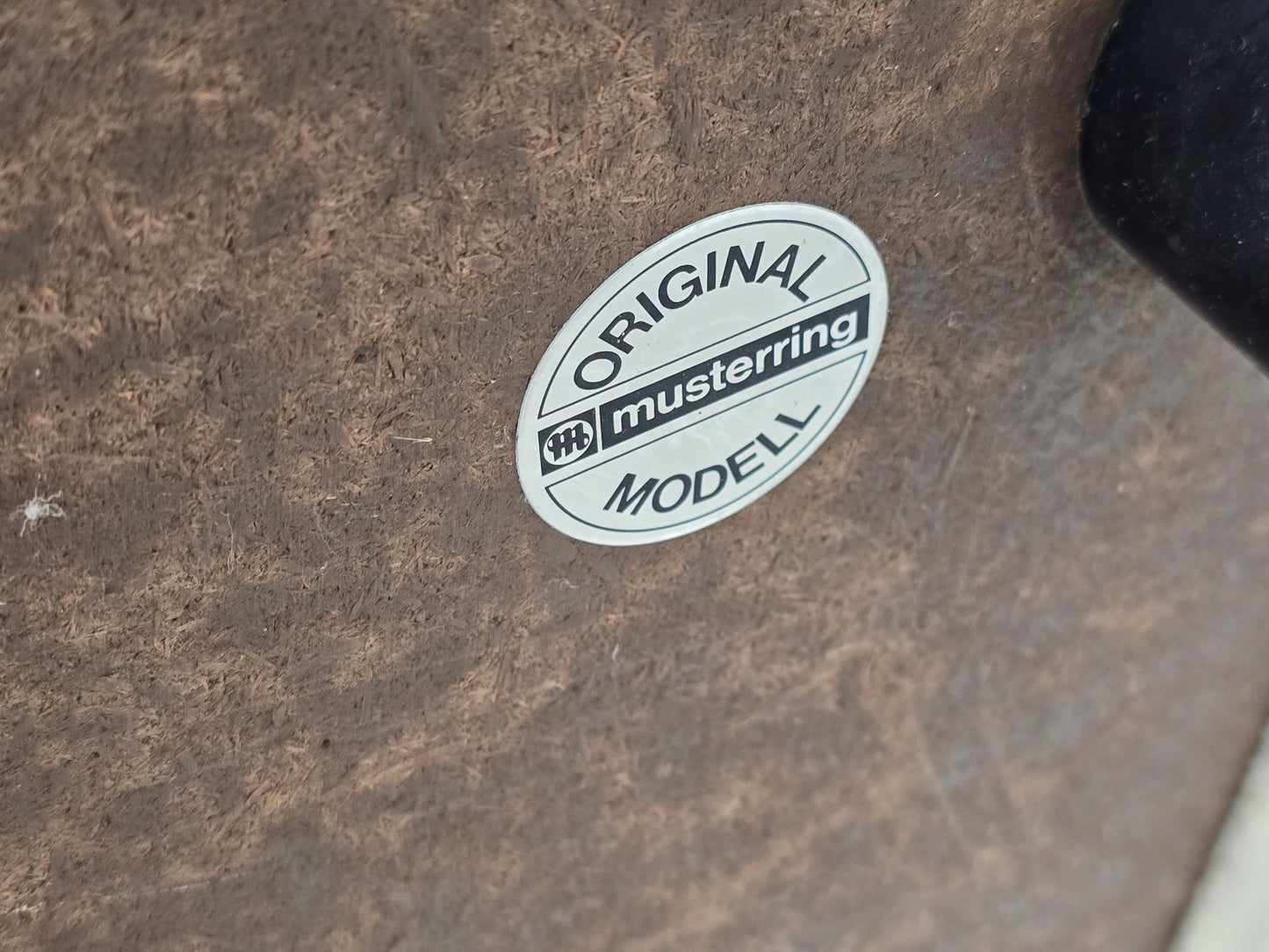 MUSTERRING SESSEL Vintage Sofa Modul Lounge Samt Retro 70er Jahre Beige Sand