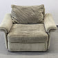MUSTERRING SESSEL Vintage Sofa Modul Lounge Samt Retro 70er Jahre Beige Sand