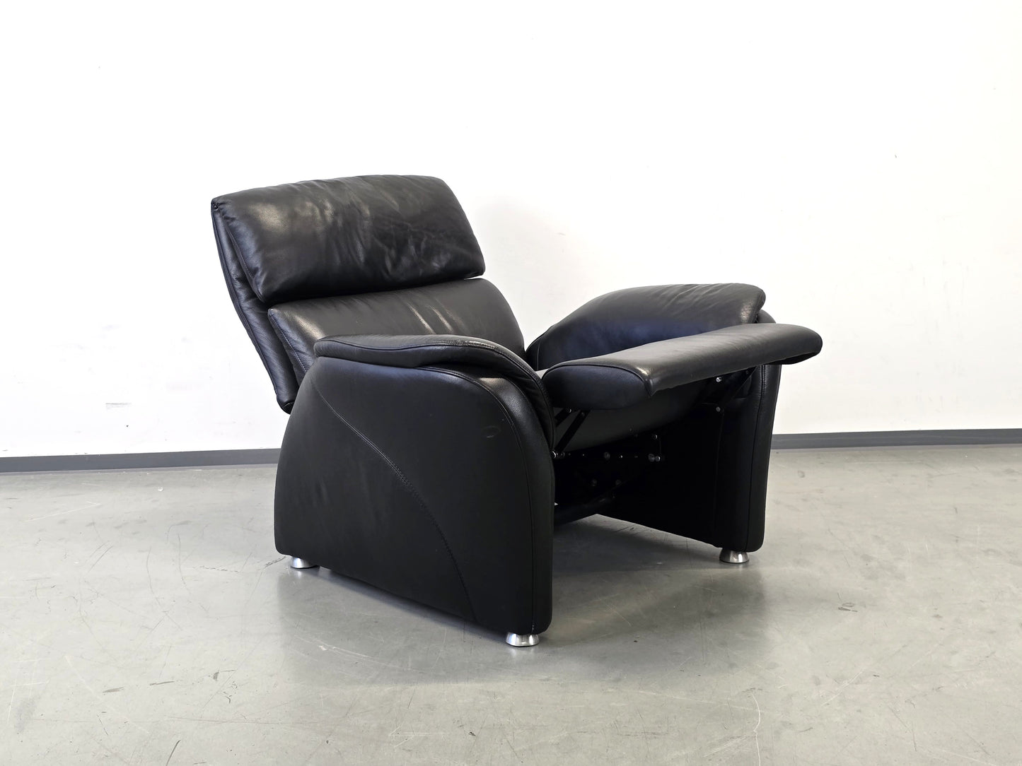 W.SCHILLIG SESSEL Leder Schwarz Relaxsessel Ergoline Fernsehsessel Design