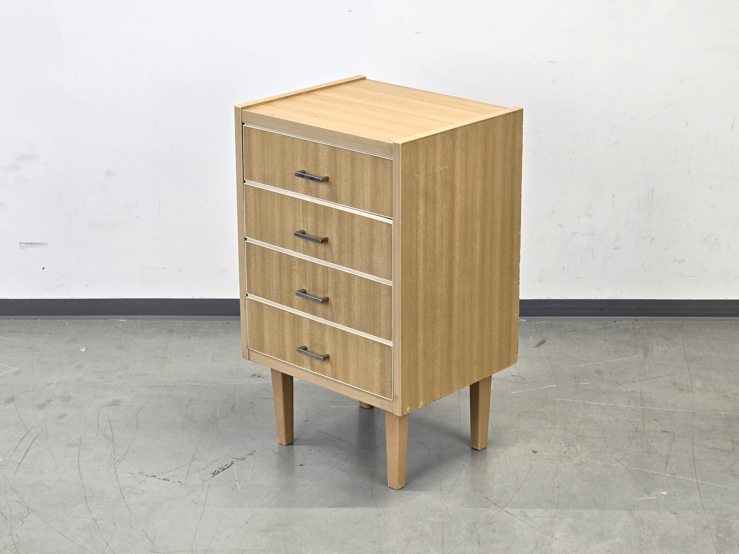 VINTAGE ABLAGE Kommode Sideboard Mid Century 60er Jahre Design Holz Retro