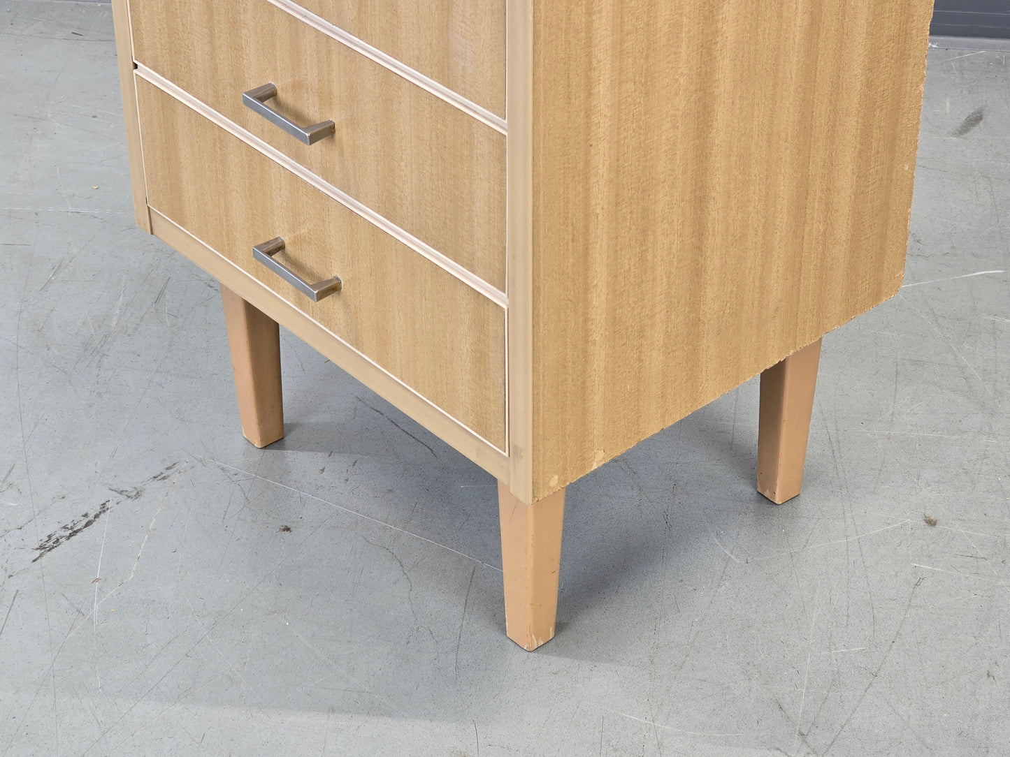 VINTAGE ABLAGE Kommode Sideboard Mid Century 60er Jahre Design Holz Retro