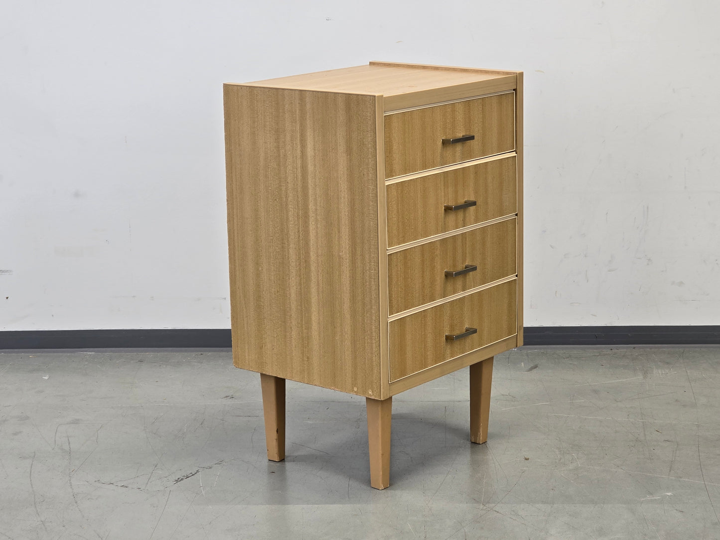 VINTAGE ABLAGE Kommode Sideboard Mid Century 60er Jahre Design Holz Retro