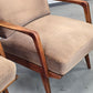 KNOLL ANTIMOTT Sessel Mid-Century Vintage Lounge Chair 60er Design Holz