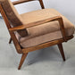 KNOLL ANTIMOTT Sessel Mid-Century Vintage Lounge Chair 60er Design Holz