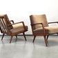 KNOLL ANTIMOTT Sessel Mid-Century Vintage Lounge Chair 60er Design Holz