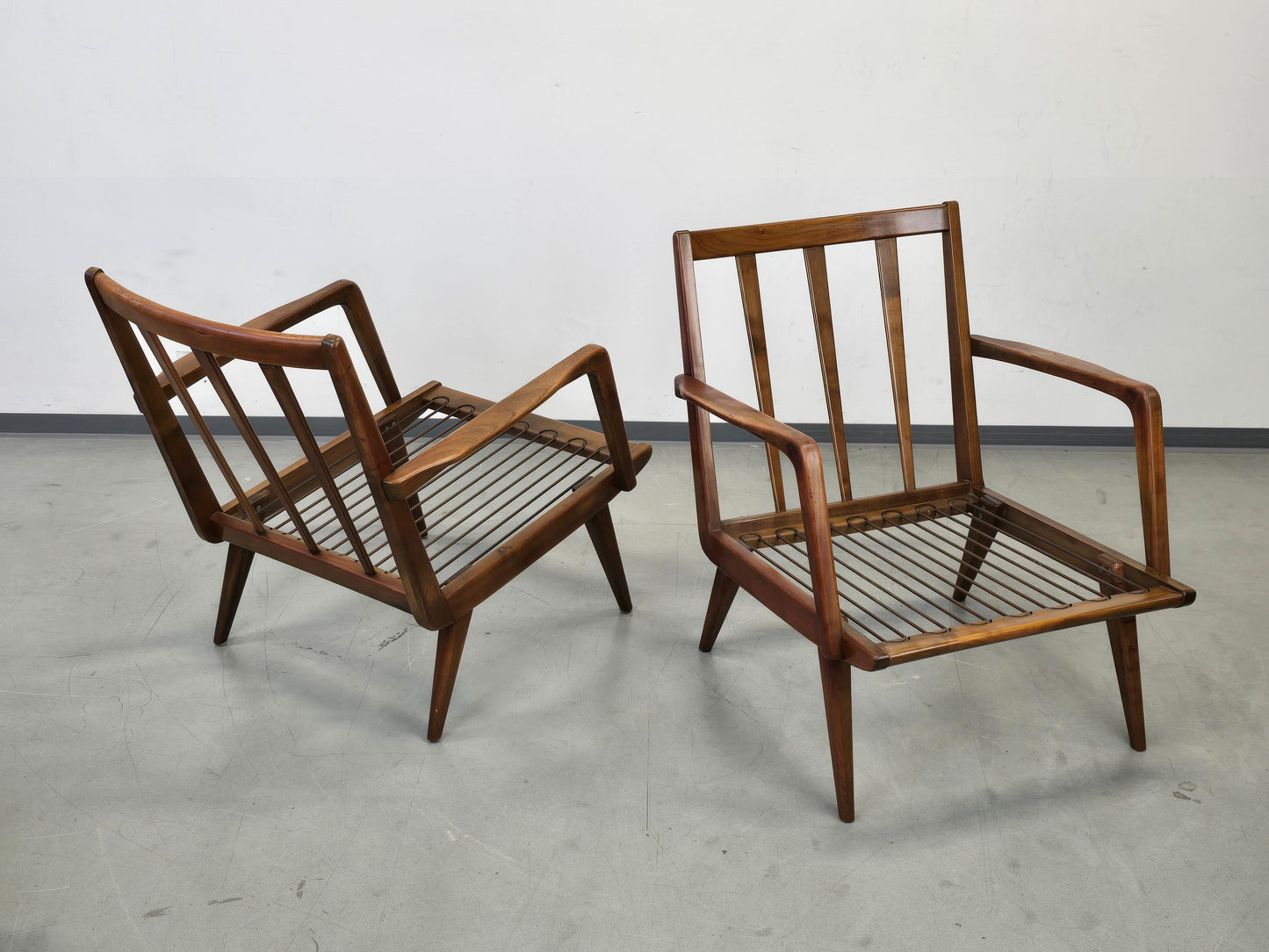 KNOLL ANTIMOTT Sessel Mid-Century Vintage Lounge Chair 60er Design Holz