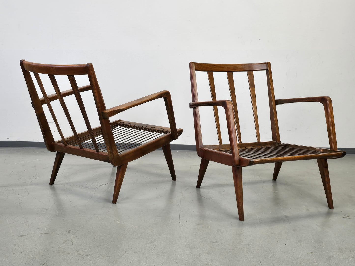 KNOLL ANTIMOTT Sessel Mid-Century Vintage Lounge Chair 60er Design Holz