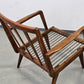 KNOLL ANTIMOTT Sessel Mid-Century Vintage Lounge Chair 60er Design Holz
