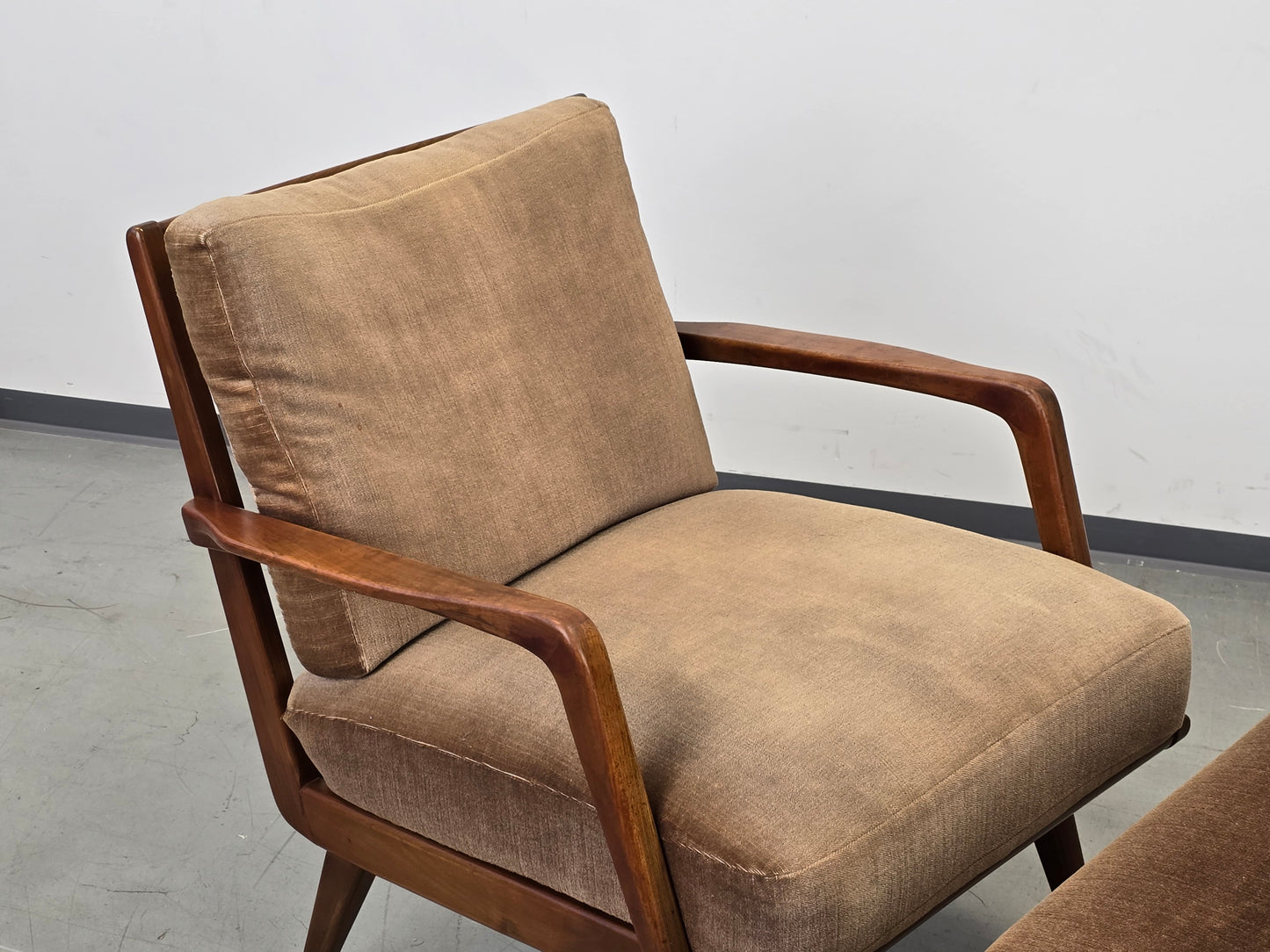 KNOLL ANTIMOTT Sessel Mid-Century Vintage Lounge Relax tv Chair 60er Design Holz