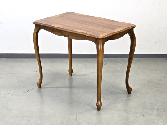 VINTAGE BEISTELLTISCH Couchtisch Chippendale Stil Holz Mid Century Retro Antik