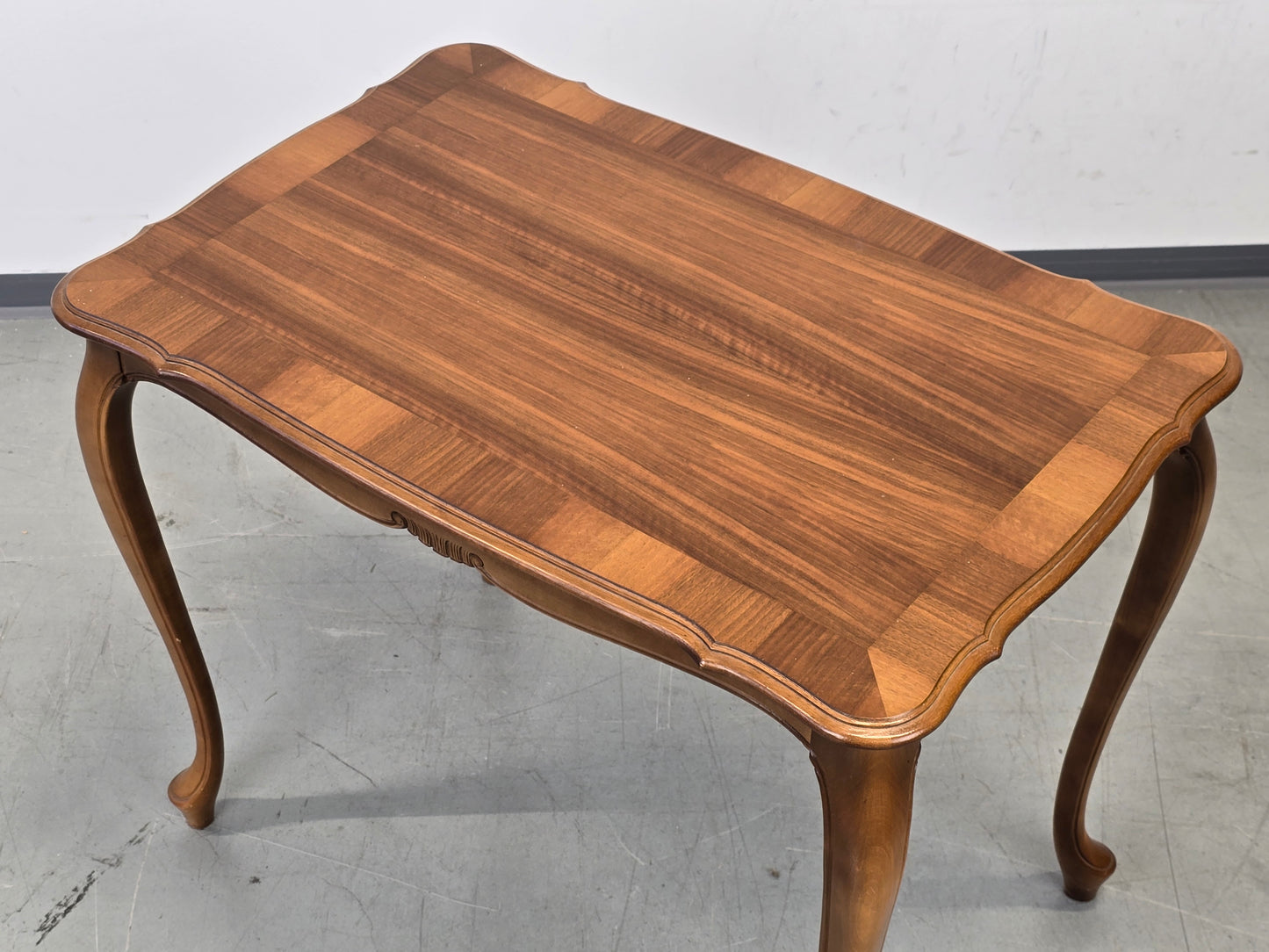 VINTAGE BEISTELLTISCH Couchtisch Chippendale Stil Holz Mid Century Retro Antik