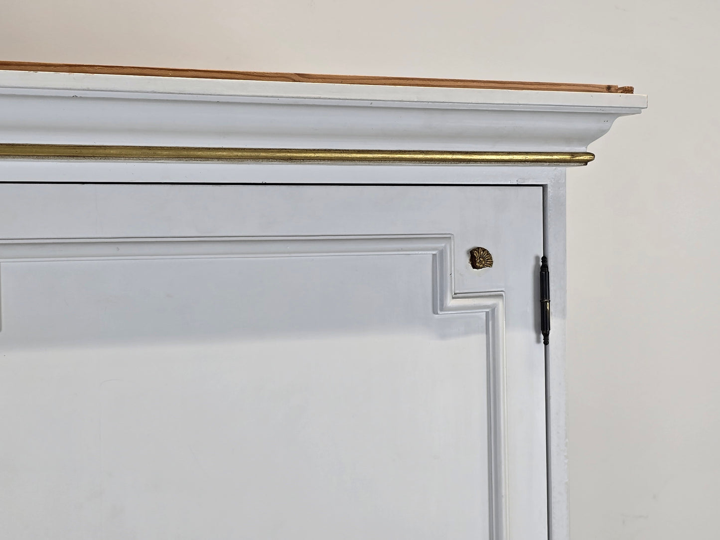 SCHRANK ANTIK Landhausstil Weiß Buffet Kommode Vintage Shabby Chic Regal Kleider