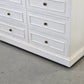 SCHRANK ANTIK Landhausstil Weiß Buffet Kommode Vintage Shabby Chic Regal Kleider