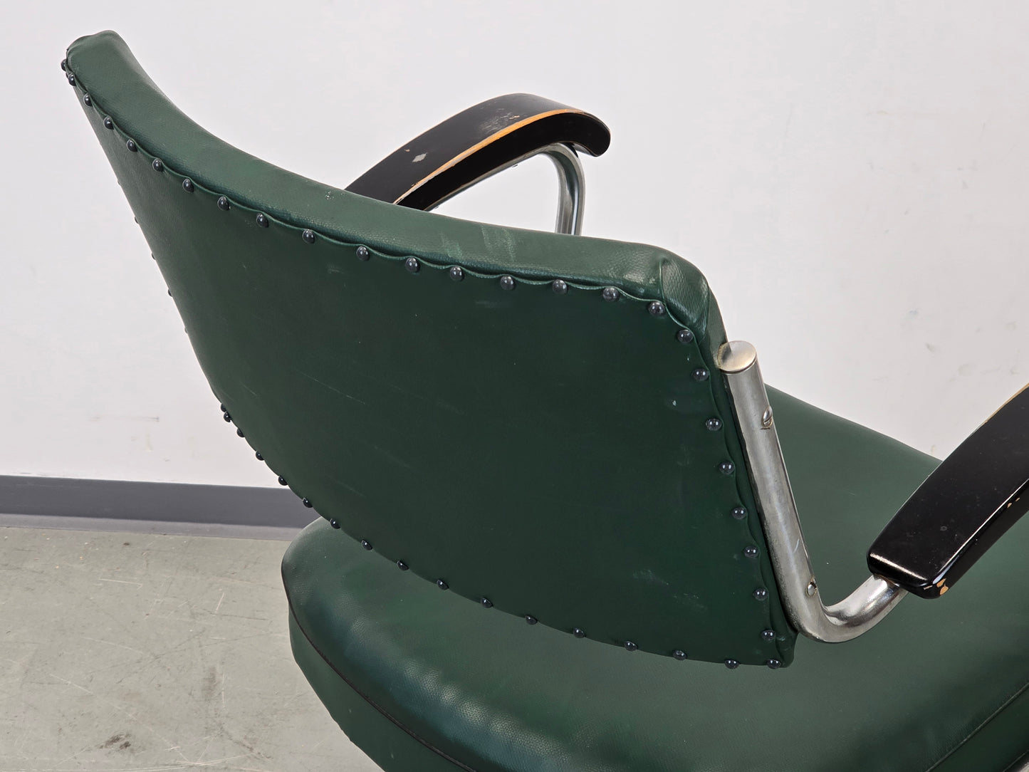 DRABERT STUHL Bauhaus Drehstuhl Schreibtischstuhl Industrial Vintage Grün
